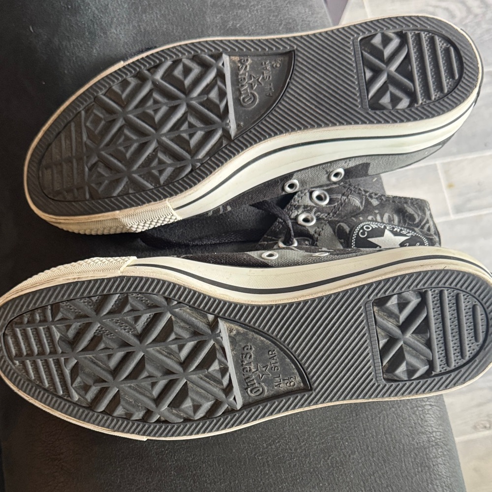 Converse Liberity Black High-Top Sneakers - Picture 4 of 6